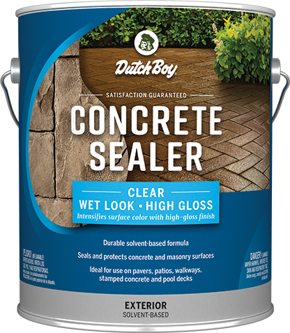 One-gallon can of Concrete Sealer Clear Wet Look High Gloss