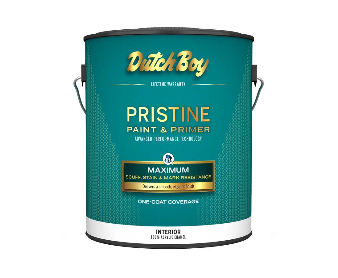 Can of Dutch Boy Pristine interior paint.