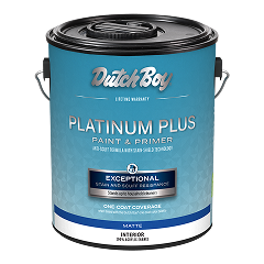 Can of Dutch Boy Platinum Plus